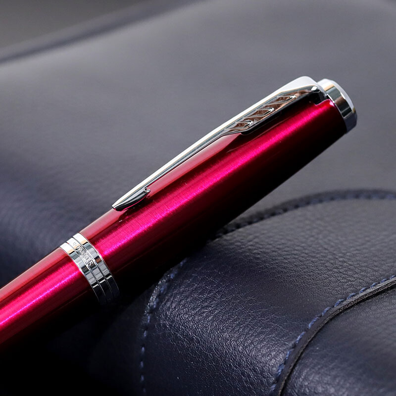 派克钢笔签字笔新款都市粉红白夹商务办公定制时尚简约