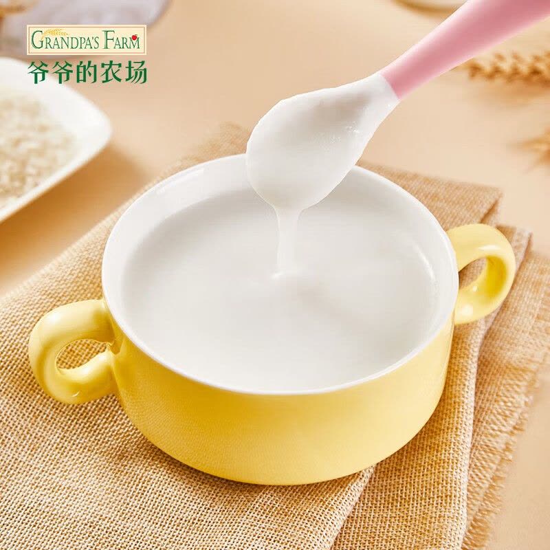 爷爷的农场有机婴幼儿强化锌米粉(原味)225g图片