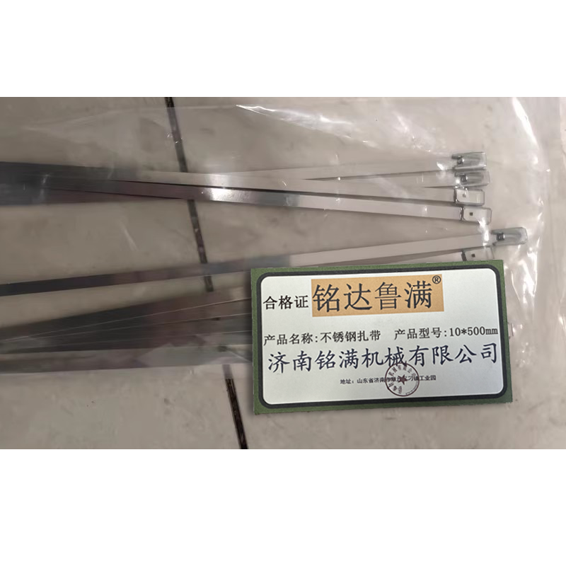 铭达鲁满 不锈钢扎带 10*500mm 根