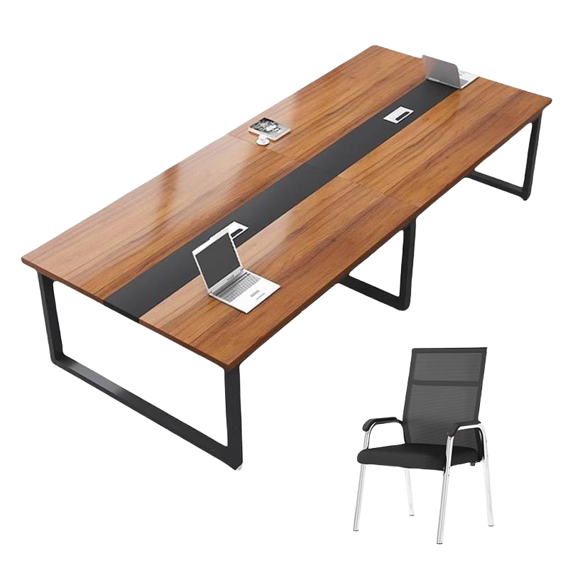 鑫龙悦 会议桌椅 一桌十椅 套高清大图