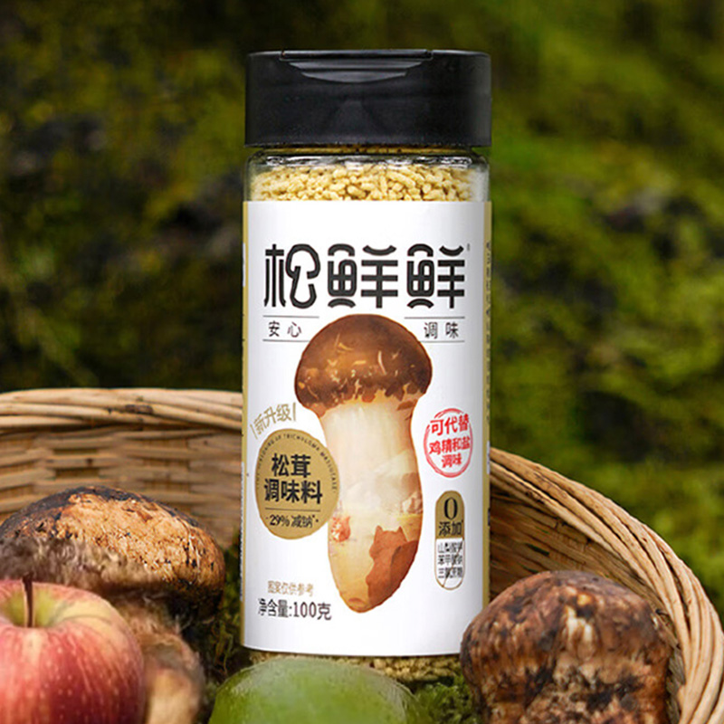 松鲜鲜调味品955g+700ml金标松茸一品鲜酱油油醋汁安心礼礼盒高清大图