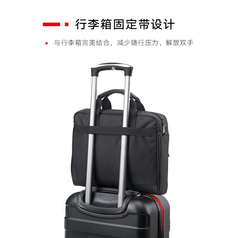 Targus/泰格斯商务电脑手提公文包单肩斜挎笔记本包15英寸 CN515高清大图