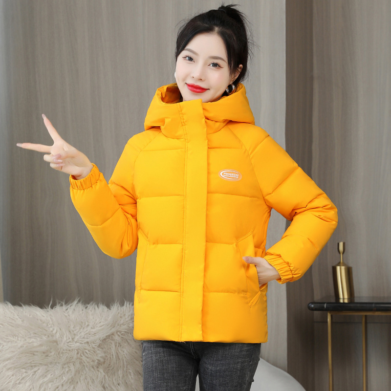 冬季新款棉衣棉服女短款韩版修身显瘦个性羽绒棉服厂家直销高清大图
