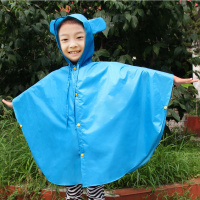 男女儿童雨衣学生书包位宝宝幼儿园雨披斗篷印字定制LOGO