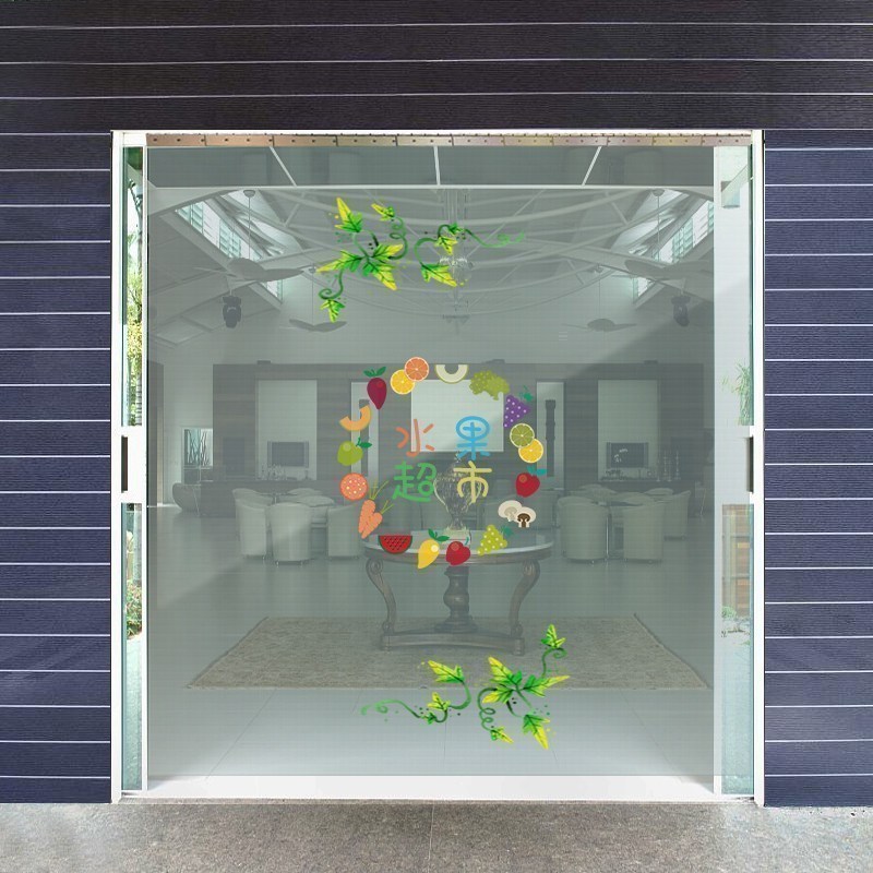 美帮汇商用饭店商店公司空调帘定制 LOGO定制 隔热挡风隔断塑料帘