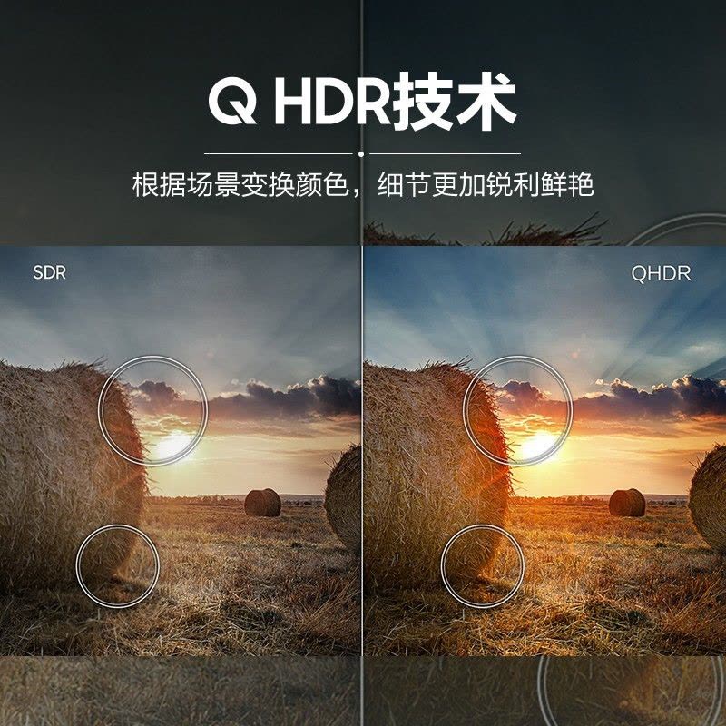 三星(SAMSUNG) QA85Q60AAJXXZ 85英寸全面屏4K超高清 QLED光质量子点 智能液晶超薄游戏电视图片