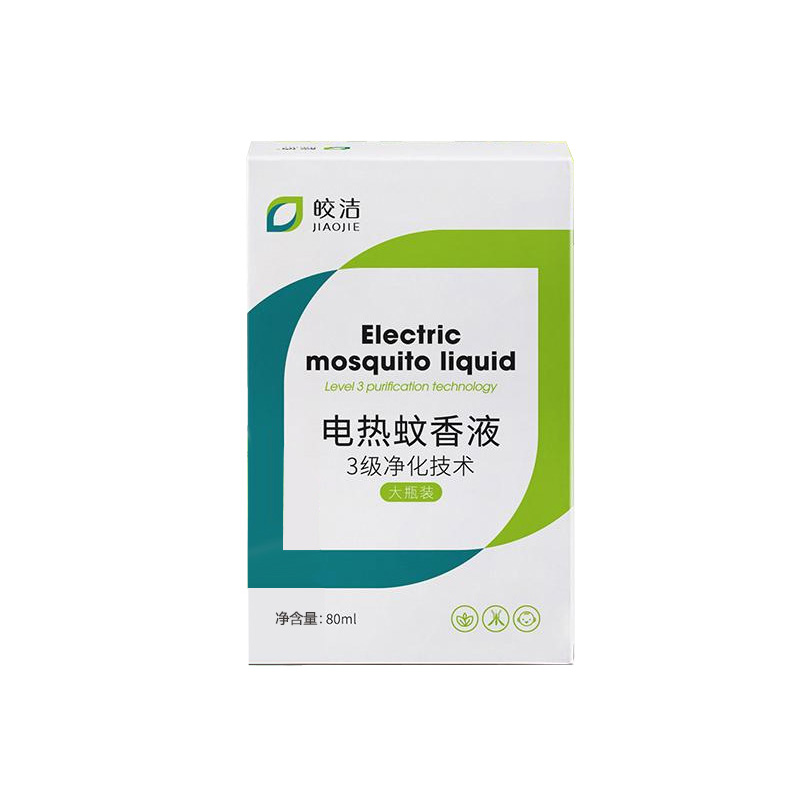 皎洁 电热蚊香液 80毫升 盒高清大图