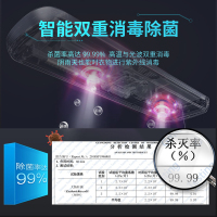 HOROW晾衣架阳台升降晾衣架手摇折叠伸缩落地双杆凉衣架晾衣杆晾晒衣架单杆洗晒用品铝合金