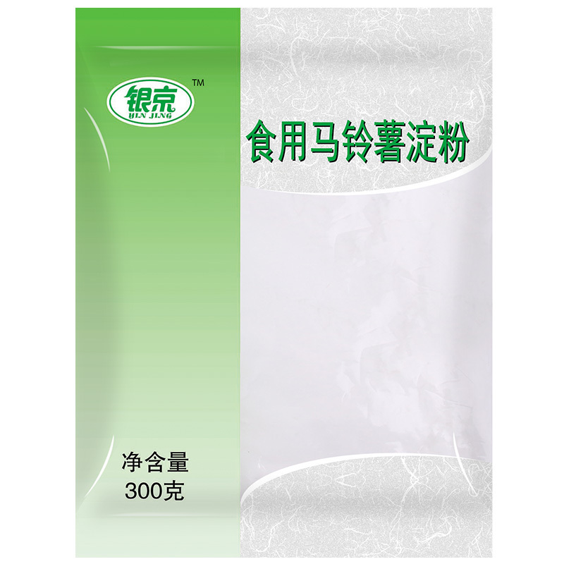 银京 食用马铃薯淀粉300g 土豆生粉烹调勾芡调味烘焙原料