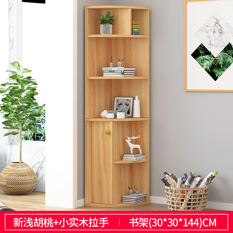 鑫金虎角柜 墙角收纳柜 转角置物架客厅三角柜储物柜角落柜子小型拐角柜