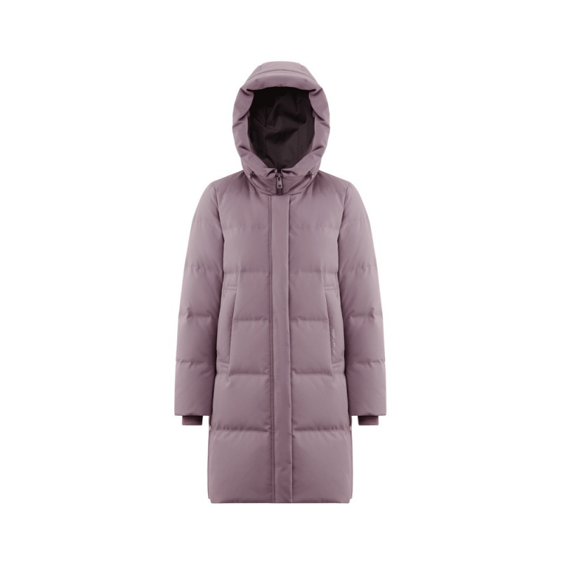 波司登羽绒服女2021年新款连帽简约宽松肌理面料防风保暖加厚外套