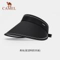 骆驼（CAMEL）空顶户外防晒帽 133BB00018 黑色