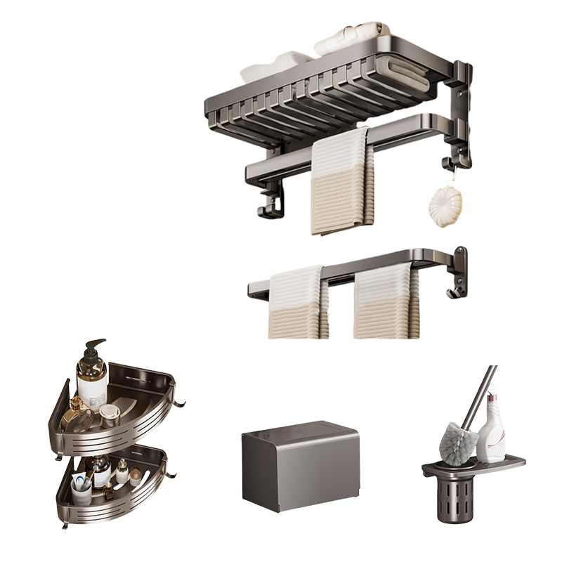锁匠 浴室架组合五件套/套高清大图