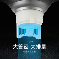 箭牌(ARROW) 防臭地漏 地漏三通 精铜地漏防臭芯防堵盖 不锈钢地漏