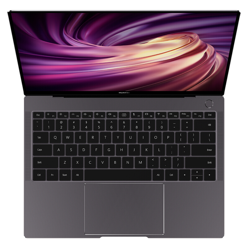 华为(HUAWEI) MateBook X Pro 2020款 13.9英寸超轻薄本全面屏笔记本电脑(i5-10210U 16G 512G 集显 3K触控屏 office) 深空灰