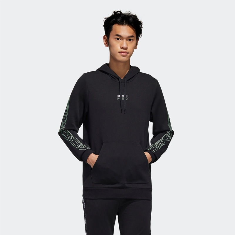 adidas neo阿迪达斯休闲2020男子M EGAME HOODIE连帽套头衫GL7181