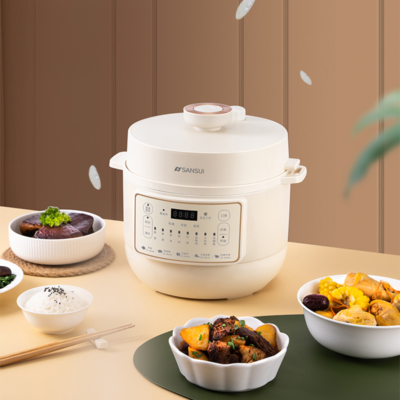 山水(SANSUI) 电压力锅(白色) S-YL3901