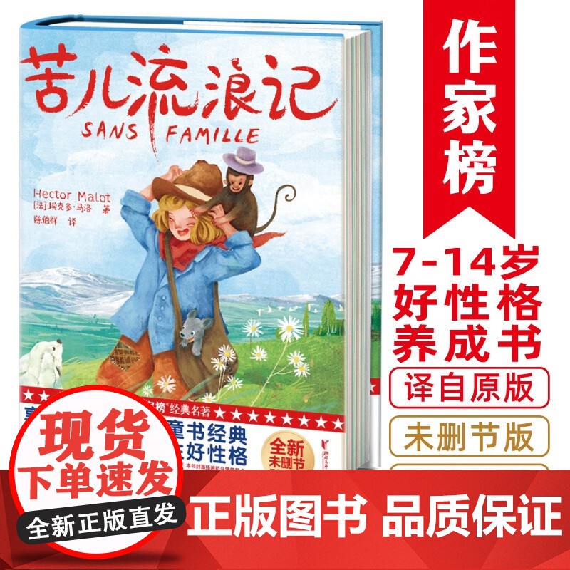 苦儿流浪记 7-14岁 埃克多·马洛 著 儿童文学高清大图