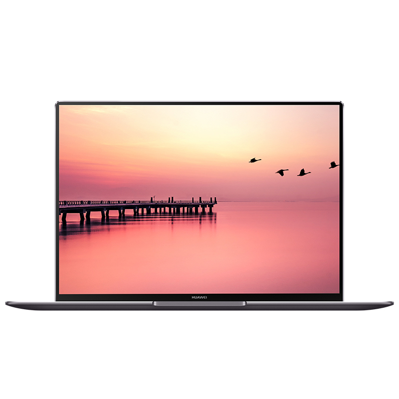 华为)HUAWEI MateBook X 13英寸轻薄笔记本电脑 深空灰 (I7/8GB/512GB)