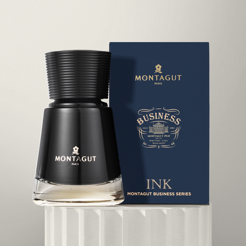 梦特娇(Montagut)MI302非碳素纯黑墨水40ml 黑色墨水 钢笔墨水补充液 笔用墨水墨汁