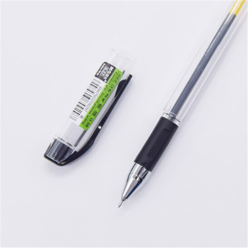 晨光中性笔极细K37 0.38 书写修正用品 笔具 中性笔 12支/组