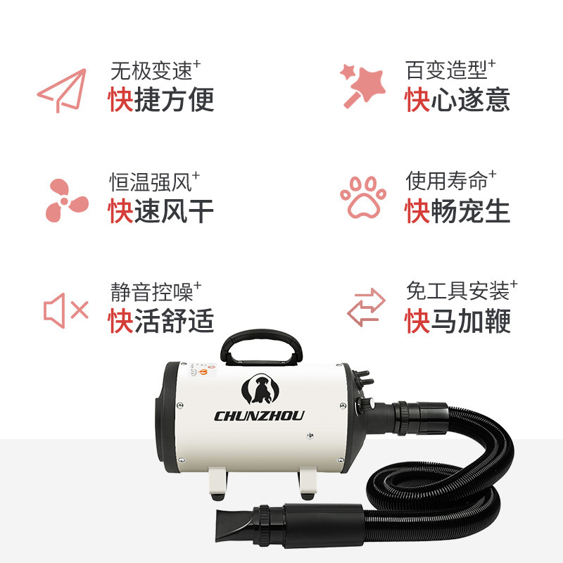 宠物吹风机狗狗吹水机大型犬吹毛烘干大功率洗澡专用高清大图
