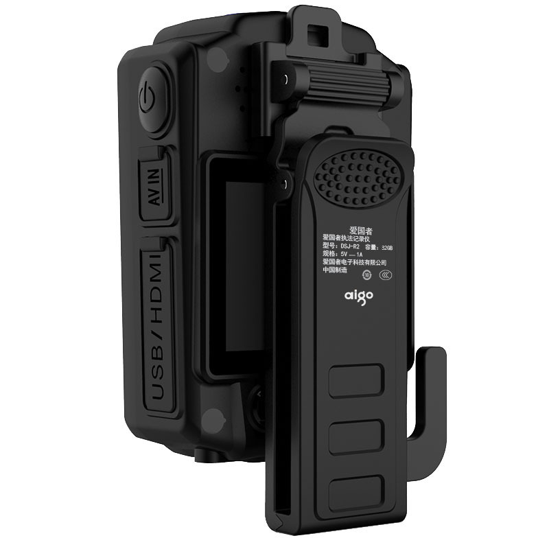 爱国者(AIGO) 执法记录仪 DSJ-R2 128G (警用版) 黑色高清大图