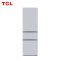 TCL 冰箱 215升 三门 直冷微霜冰箱 中门软冷冻 即切即用 BCD-215TC闪白银(单位:台)