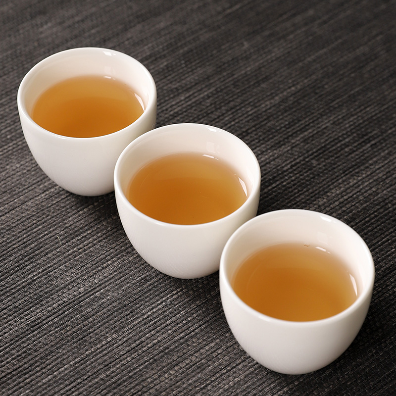 五拾缘 中国白盖碗茶具套组WSY-21C10高清大图