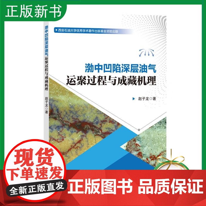 渤中凹陷深层油气运聚过程与成藏机理赵子龙著中国石化出版社正版书籍渤中凹陷西南部渤中19-6气田的油气运聚过程和成藏机高清大图