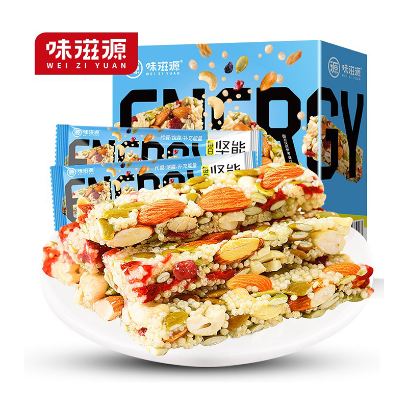 味滋源.坚果能量棒 180g(约6个)