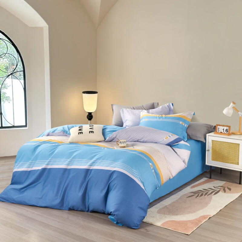 慕思苏菲娜臻享极简四件套QSZ1-008纯棉200*230CM