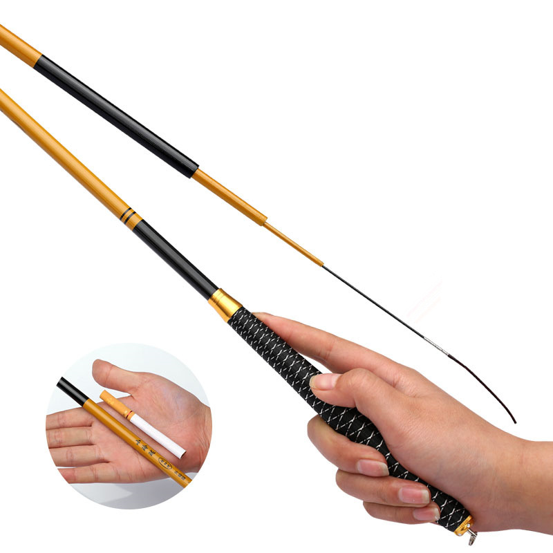 小玲珑鲫鱼竿钓鱼竿超轻超细长节手竿极