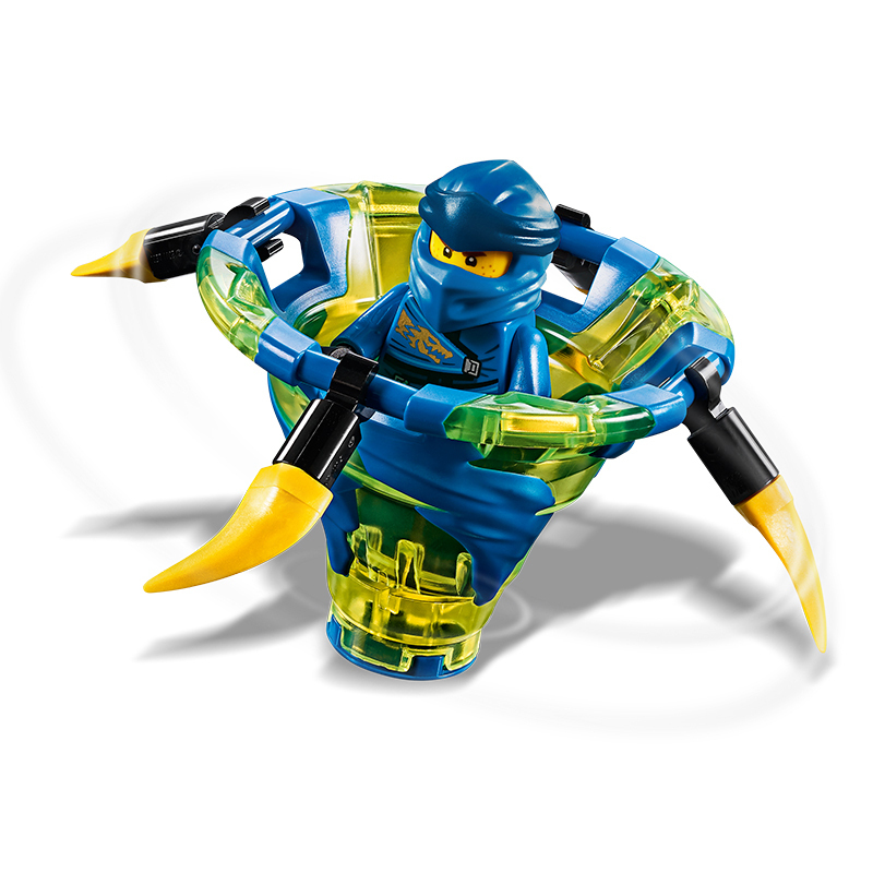 LEGO 乐高 Ninjago幻影忍者系列 旋风陀螺:雷电忍者杰70660