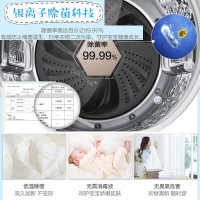 小天鹅(LittleSwan)滚筒洗衣机全自动8公斤节能变频 水魔方 纳米银离子除菌