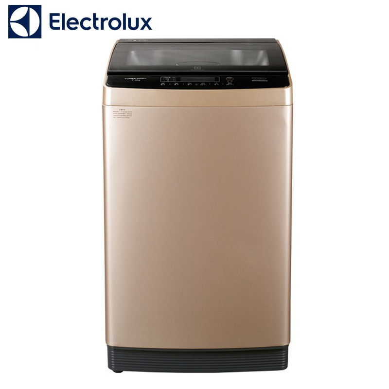 伊莱克斯/Electrolux EWT8021QG 8公斤全自动家用节能波轮洗衣机(香槟金)