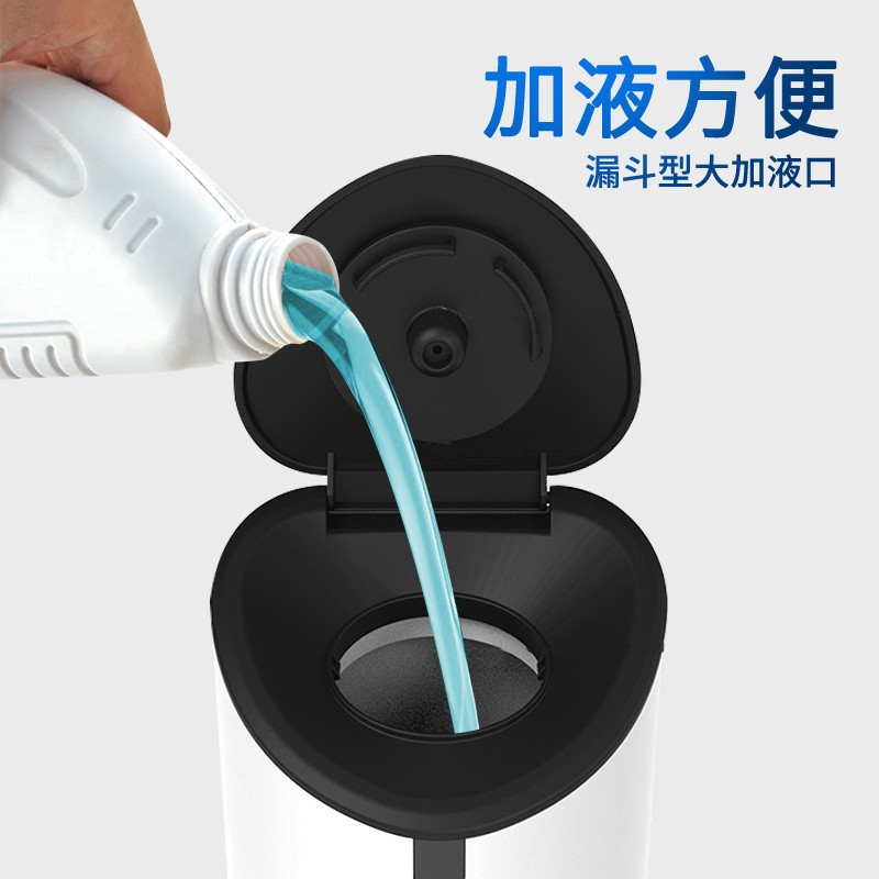 艾克(AIKE)AK1209 不锈钢感应皂液器洗手液器 壁挂式免打孔自动洗手液机