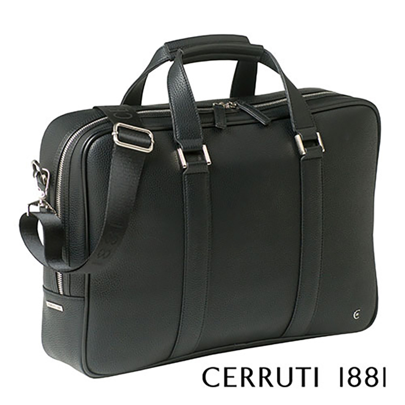 cerruti 1881 汉密尔顿系列 黑色公文包
