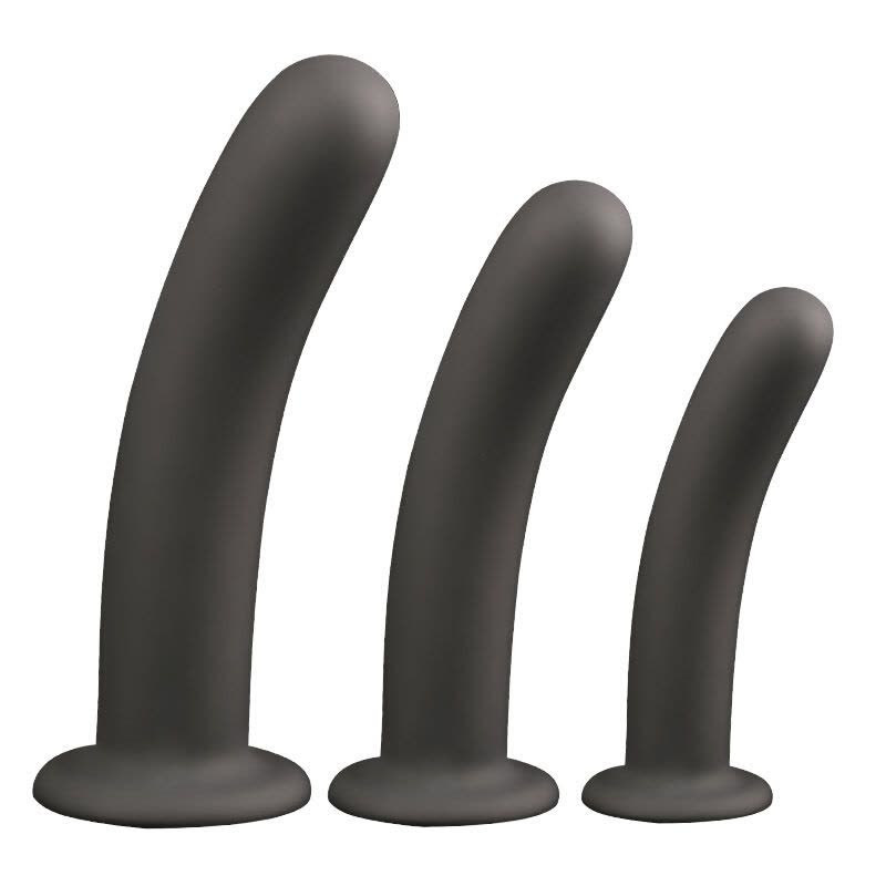 云曼 外出后庭肛塞肛条 快感自嗨玩男用肛塞扩肛条gay后庭自玩棒女用穿戴阳具裤 成人情趣性用 圆头款（小号+中号+大号）图片