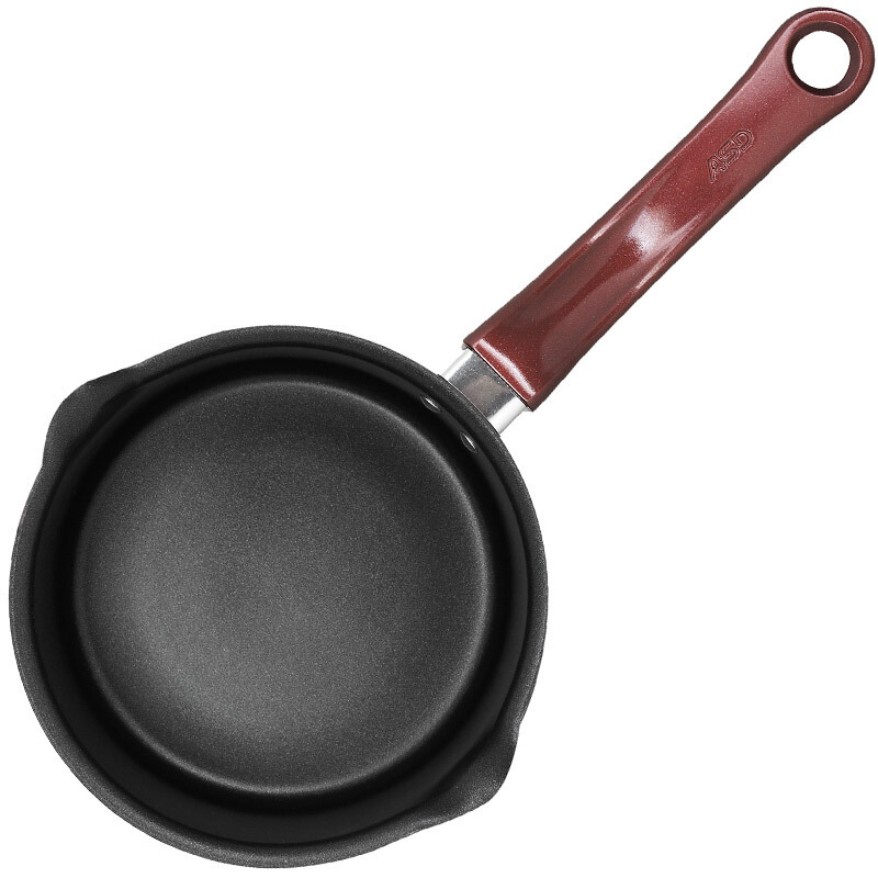 爱仕达(ASD)可立不粘奶锅16cm 家用带流嘴蒸格蒸屉磁通多用泡面蒸煮锅汤锅热牛奶锅具宝宝婴儿小辅食锅 燃气电磁炉通用