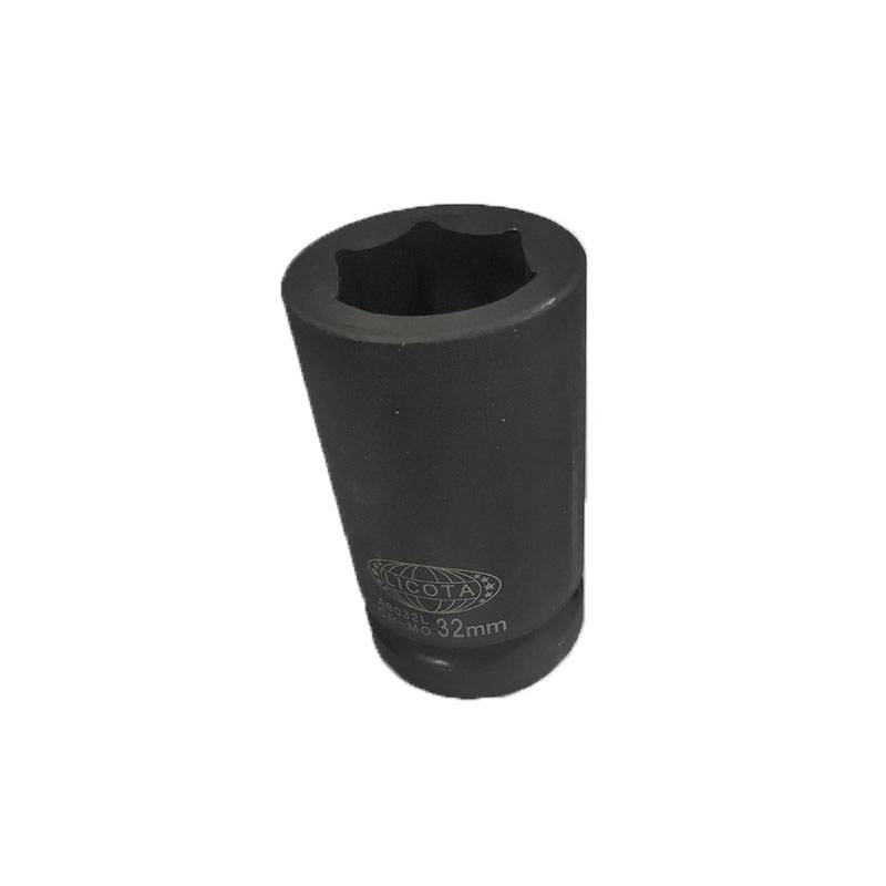 力可达(LICOTA)1“六角公制长套筒 加长款36mm 一个高清大图