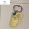 三维工匠网红啤酒开瓶器冰箱贴抖音 仿真酒吧启瓶器创意装饰起子磁贴磁铁 柠檬杯开瓶器墙贴