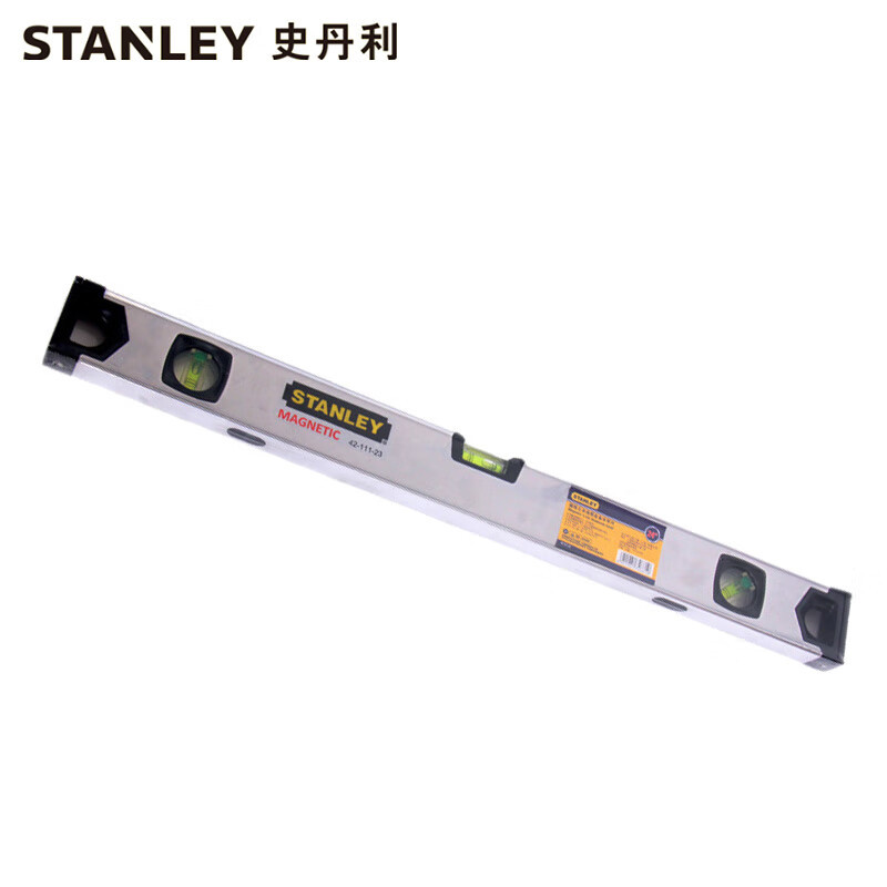 史丹利(STANLEY) 磁性三水泡铝合金水平尺36 42-112-23