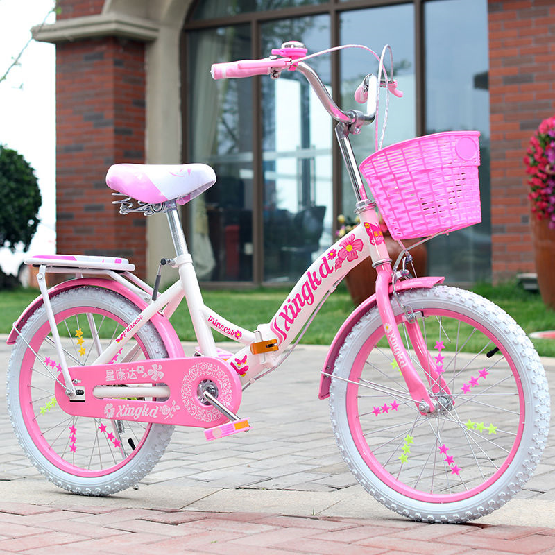 新款折叠儿童自行车6789101213岁女孩单车小学生公主脚踏车