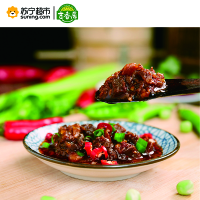 吉香居爆下饭香菇竹笋牛肉甜辣味250g