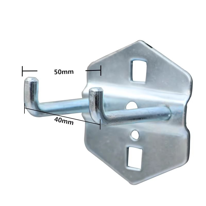 亿维顿 洞洞板双直挂钩 50mm 个高清大图