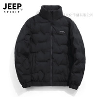 JEEP SPIRIT男士白鸭绒羽绒服弹力宽松大码男装羽绒外套男潮