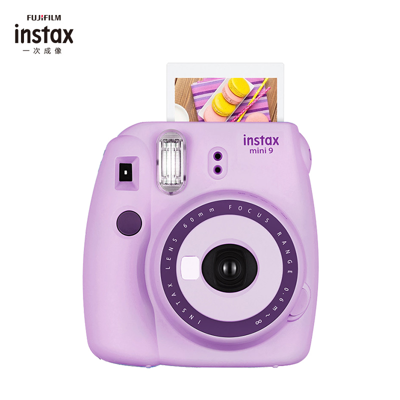 富士(FUJIFILM)INSTAX 拍立得 相机 一次成像相机 mini9气质紫 富士小尺寸 胶片相机