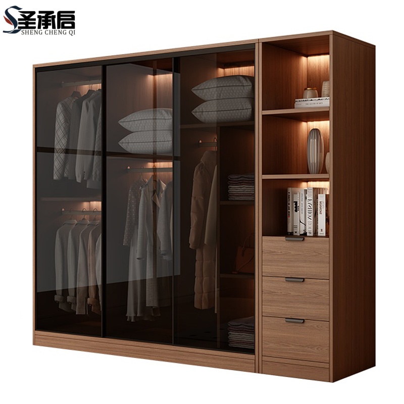 圣承启挂衣柜220cm台高清大图