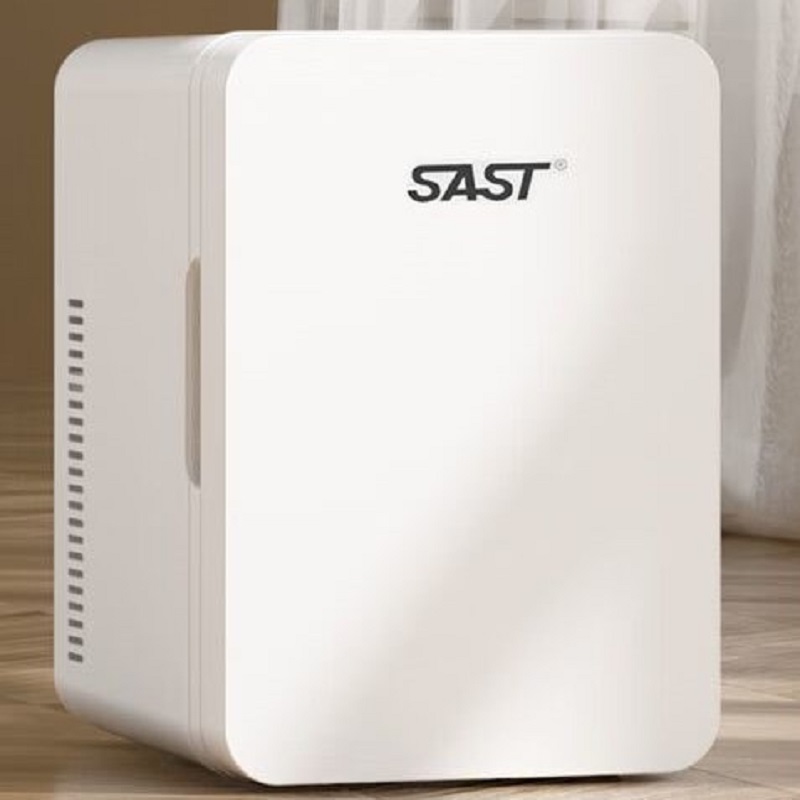 先科车载冰箱 白色车家两用款